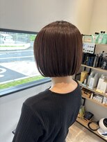 スーリール 福岡別府店(Sourire) ミニボブ ショートボブ 丸みボブ