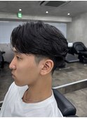 ショートセンターパート