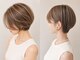 ステアケース ギンザセブン(stair:case ginza7)の写真/こだわり抜いた骨格矯正カットで褒められhairに♪柔らかな質感のまとまる小顔ショートをご提案いたします