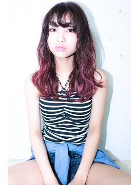 ブルーフェーセス 表参道(blue faces) 『bluefaces』ローズピンクグラデーション