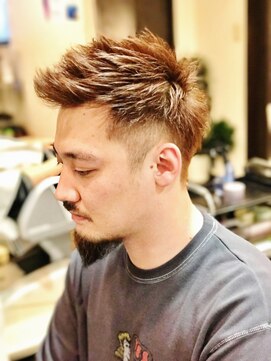 オムヘアーバイグルーマーズ(HOMME HAIR by GROOMER/S) フェードタッチ・フェザーボウズ・Hommehair2nd櫻井