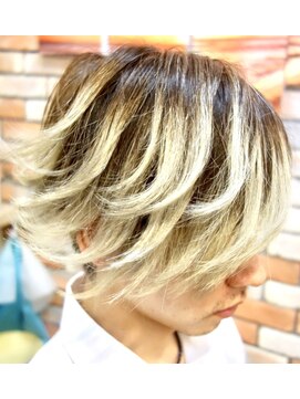 南国ハワイアンサロン チドリ(Chidori) 外ハネレイヤーボブ