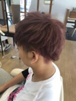 ベルポートヘア(Bellport hair)&nbsp;韓流ショートマッシュ＋ピンクヴァイオレット