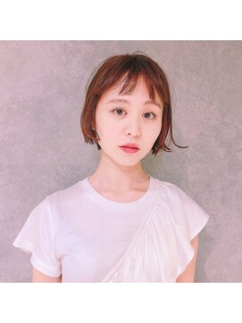 ロミー(Romy) ショートボブ☆レッドカッパーでオシャレに☆