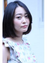 コマ(coma)&nbsp;【coma中野】ストレートパーマで作る黒髪レディボブ.