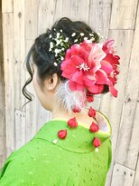 ヘアースペース ムーン(Hair Space MOON) 袴や着物のヘアーセットと着付は北区表町ヘアスペースムーンで!