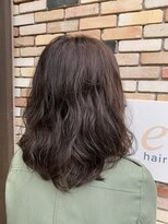 イブ ヘアーメイク(eve hair make)&nbsp;やわらかブラウンカラー×ふんわりパーマ