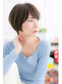 ナチュラルモード前下がり小顔クールショートa1