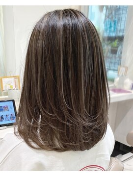 アッシュ 大宮店(Ash) 中明度のナチュラル髪質改善バレイヤージュ☆