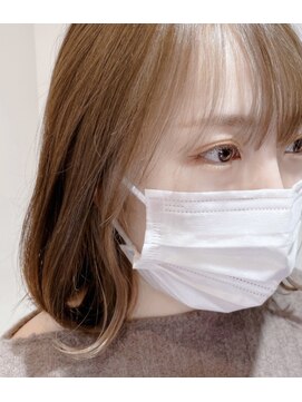 ヘアースペースなちゅれ(Nature) インナーカラー/ピンクグレージュ/イルミナカラー