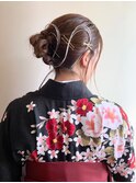 ヘアセット/成人式/卒業式