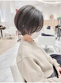 30代40代/大人女性ヘア/ショートヘア/サイドバング