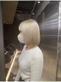 ホワイトブロンド〇