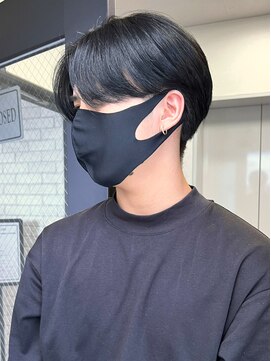 アイティーバイアルバム 藤沢店(IT by ALBUM) メンズハンサムショート_束感ショートツーブロック_ba404882