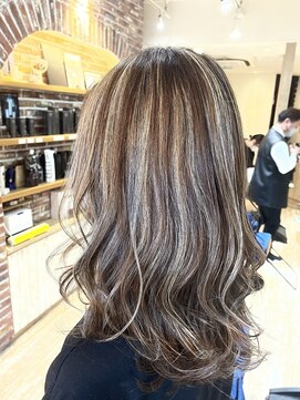 セピアージュ セプト(hair beauty clinic salon Sepiage sept) コントラストハイライト/白髪ぼかし/下赤塚