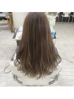 セダクション 道後樋又店(Seduction) 松山市/20代/30代/40代/イルミナカラーでつくるくすみロング