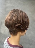 ゆるふわパーマ×くびれショート