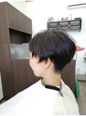 ツーブロックショート