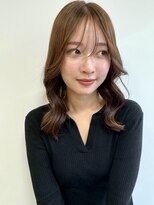 アローラ 三軒茶屋(Allora) 大人かわいい薄めバングくびれロング◎