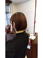 レプリュス Leplus&nbsp;ショートボブ、ボブスタイルも人気です♪