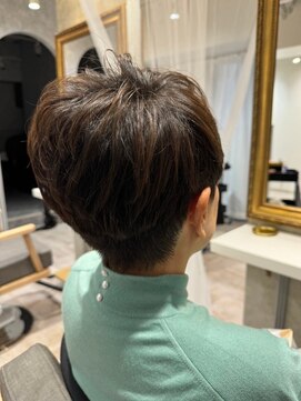 アンドットエス 銀座(and.S) 【and.S銀座】ふんわりパーマショート似合わせカット