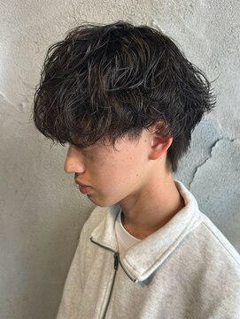 ニアウ 高崎店(Niau) シャドウパーマナチュラルパーマメンズパーマメンズマッシュ韓国