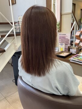 コアフィールフィス(COIFFURE fils) 【見附　今町】M3Dカラー　ナチュラルカラー