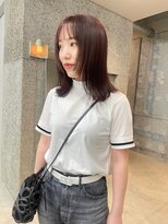 ケイシー(casey)&nbsp;ピンクラベンダーレイヤーカット