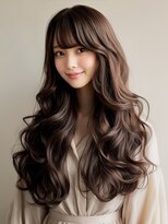 アルトリスト(Altruist Aging×HAIR&SPA)&nbsp;★ダークアッシュ大人ガーリーボブ着物ミディアムレイヤーカット