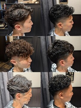 ザフリーマンズバーバー(THE FREEMANS BARBER) 人気の各種コールドパーマ！