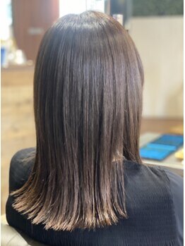 トランク(TRUNK)の写真/こだわりのオーガニック商材でのケアとのセット施術でサロン帰りの髪が続く♪髪のお悩みも解決☆