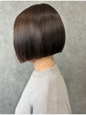 レディース パツッとボブ
