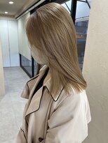 ドロシー 郡山桑野店(Dorothy) 黒髪ボブルフネビージュ小顔ワンレン