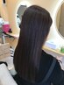 小顔似合わせカット＋高濃度ツヤカラー＋3種類のトリートメント付