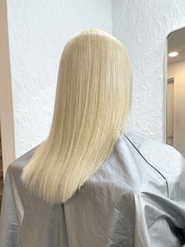 ミーム 原宿 表参道(meme) ◎ブロンドハイトーンカラーデザインカラーアンブレラカラー