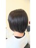  うるツヤ♪カット＋カラーリタッチ(根元２、３cm)+３STEPトリートメント☆
