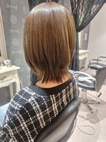 ローレン(LOREM)&nbsp;ボブレイヤー/落ち着きブラウン/ソフトウルフ/うるツヤミディ