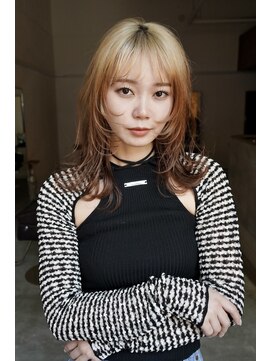 アペロ 柏(Apero) ハイトーンベージュ&毛先ブラウン