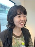 ボブパーマ/切りっぱなしボブ/ショートボブ