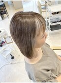 白髪ぼかし/フェイスフレーミング/30代/40代/50代