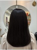 ツヤ髪ストレート