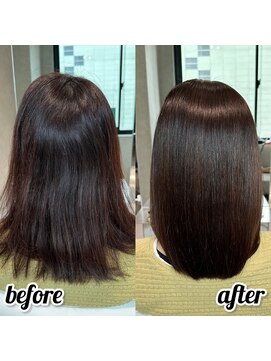 ルミス 銀座(Lumis) ストレートスタイル/艶髪/髪質改善/縮毛矯正/20代30代40代50代