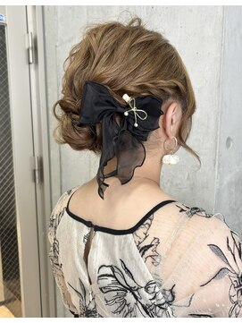 ルノン(LUNON) 暗めカラーグランマッシュデザインカラーフェイスフレーミング