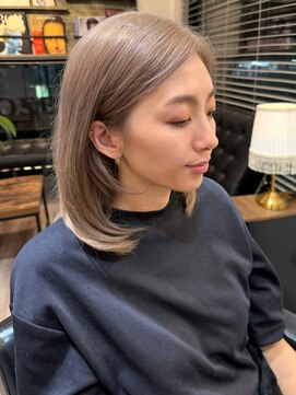 コラソン(corazon) ブリーチリタッチミルクティーベージュカラー