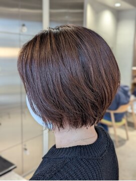 オーガニック リブ 川越(organic+live) 秋冬オススメ!20代30代大人かわいいショートボブ