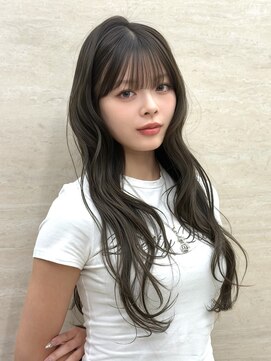 パルス ヨコハマ(PULSE yokohama) ロングレイヤーカット/小顔フォワード巻き/韓国スタイル