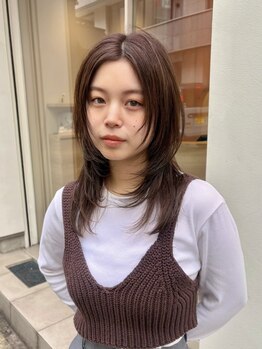 シャキーンとならず、地毛風に自然に収める☆"チューニングストレート"