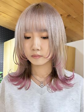 キラ 原宿(KILLA) ココアベージュ/オリーブグレー/小顔/黒髪/クラゲヘアー/原宿