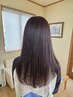 [艶髪]カット+システムトリートメント￥6,960