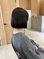 ジジ インターパーク 宇都宮(Gigi)&nbsp;顎ライン内巻きボブ/透明感カラー【宇都宮/インターパーク】